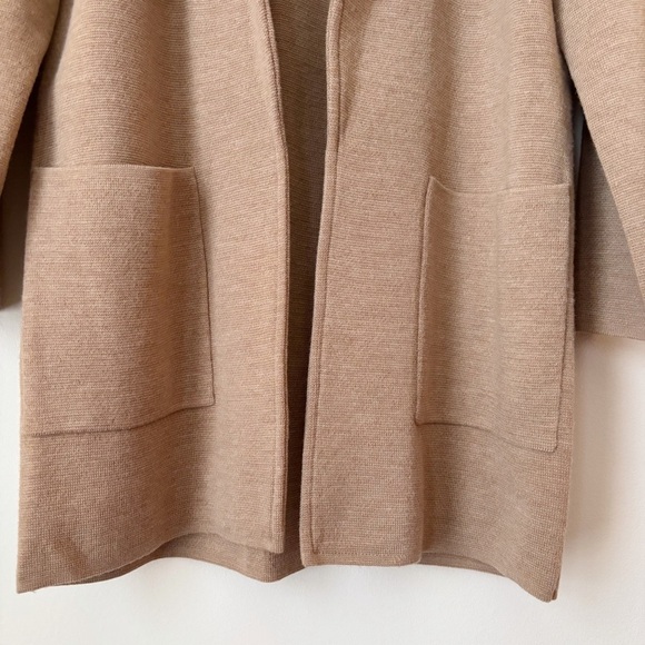 J.Crew Sophie Merino Wool Sweater Blazer XS Tan - Picture 3 of 8